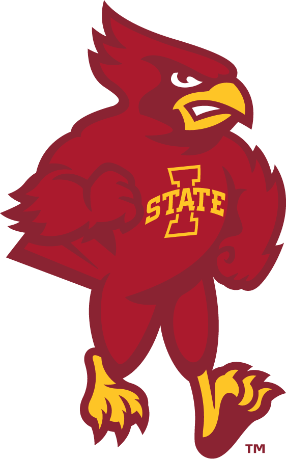 Iowa State Cyclones 2008-Pres Mascot Logo iron on transfers for clothing
